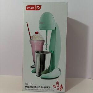 Dash Retro Milkshake Maker Stainless Steel 20 fl. Oz cup